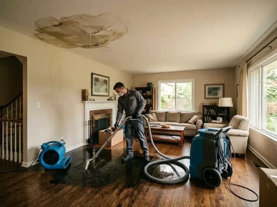 attic-pipe-burst-ceiling-drip-008 — frequently asked questions, Water Damage Restoration & Carpet Care in Lakewood Ranch, FL